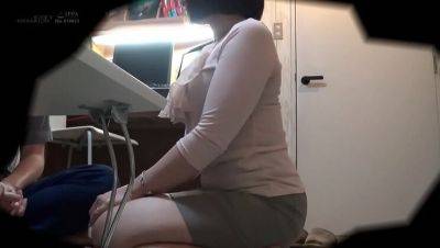 Japanese Stepmom Hiraoka Reiko Fucks for Stress Relief - Creampie & Blowjob - porntry.com - Japan