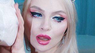 Blonde Bombshell Naughty Oral Seduction - ah-me.com