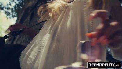 TEENFIDELITY Pamela Morrison Creampied in Her Hairy Pussy - sexu.com