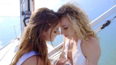 Mike Angelo - Sweetie Angel Emily three way Anal Sex with Amirah Adara and Mike Angelo at the yacht - sexu.com