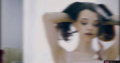 Spanish spinner Ohana Petite wanks cock - sexu.com - Spain