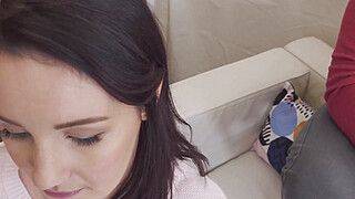 I Fucked Her Finally - Obedient hottie satisfies her kinky man - ah-me.com