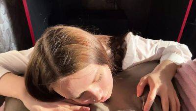 Stepdaughter sucks stepdad's dick instead of letting him play games - cum swallow & big tits - JuliaSayNo - porntry.com - Russia