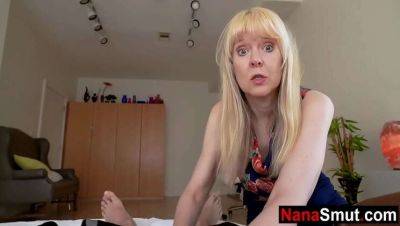 Jamie Foster - Wrex Oliver - Step Grandma's Secret Affair With Young Stepgrandson - Blonde Mature Fuck - porntry.com