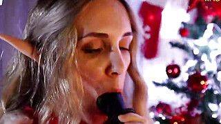 Santa Claus' anal elf gets widened with immense pipe on Christmas - torrid legal year old Ukrainian lady's - ah-me.com - Ukraine