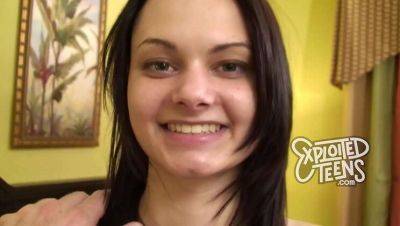 Skinny 18yo Teen Mimi Rayne Gives Blowjob in POV Casting - Barely Legal Petite Brunette - xxxfiles.com