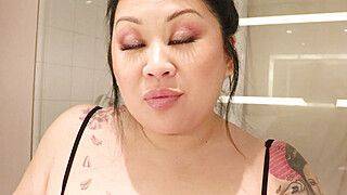 Tokyo Leigh fucks AirBnB owner in front of his wife after she catches him spying on her - ah-me.com