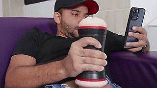 My greatest buddy helped me wank off with a Jeniferplay fucktoy after catching me wanking with it - best XXX! - ah-me.com