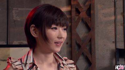 Sultry Japanese Shinobu Kasagi Works Hard to Satisfy Three Men - hotmovs.com - Japan