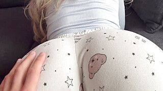 POV: Cute Step Sister let's me to Stretch her Tight Pink Pussy - ah-me.com