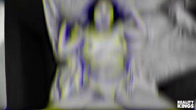 18 Kai Cant Hold Their Sexual Urges & Get Fucked In The Library With Selina Bentz And College Students - hotmovs.com