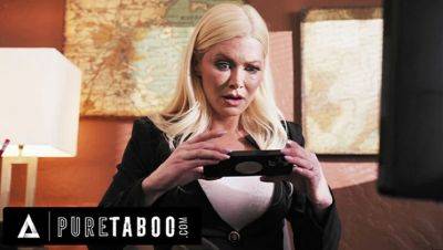 Serene Siren - Scarlet Skies - Furious MILF Serene Siren Catches Stepson Fucking Petite Redhead Stepsister - Rough Hardcore Sex & Sloppy Blowjob - xxxfiles.com