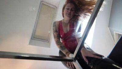 German Femdom Mistress Spits on Slave & Foot Worship - BDSM Submission & Dirty Talk - xxxfiles.com - Germany