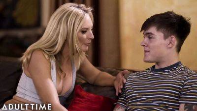 Mona Wales - Tyler Cruise - Mona Wales Gives Stepson Tyler Cruise a Sloppy Blowjob & Deep Throat - xxxfiles.com