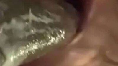 Queenj90 Deepthroats Big Black Cock - Homemade Blowjob & Cum Closeup - xxxfiles.com