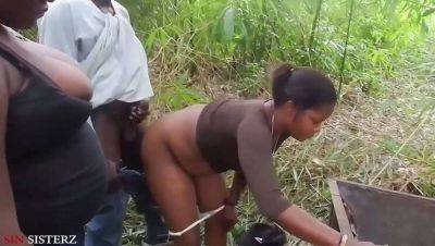 Hot Bush Sex with African Gift - Busty Ebony Fucked Hard - xxxfiles.com - India