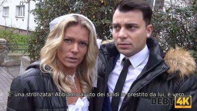 Blonde Bride Claudia Mac Fucked Doggystyle For Debt - Cuckold Reality POV - xxxfiles.com