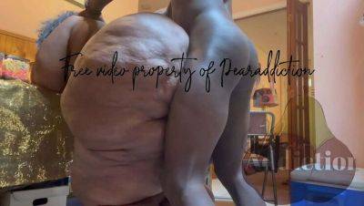 Ebony SSBBW Gets Hard Backshots From Behind - veryfreeporn.com