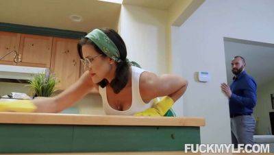 Penny Barber - Busty Maid Penny Barber Gives Hot Blowjob and Hardcore Doggystyle - veryfreeporn.com
