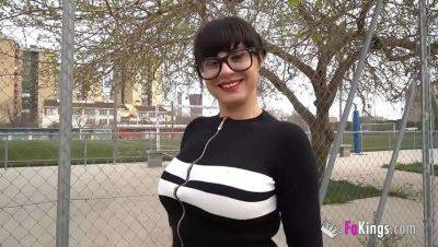 Busty MILF Damaris X Teaches Young Blond Dude How to Fuck Hard - veryfreeporn.com