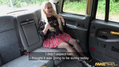 Fake Taxi Blonde MILF Petite Princess Eve Sucks & Fucks Big Cock POV - porntry.com - Britain