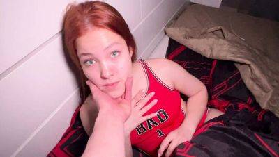 Hot Redhead Nicole Murkovski Gives Intense Blowjob in Homemade POV Sex Tape - porntry.com