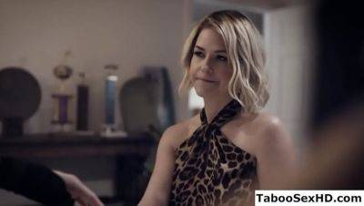 Sexy Stepmom Gives Handjob and Makes Stepson Cum Hard - veryfreeporn.com