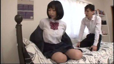 JK Senior Agrees to H Practice - Accidental Raw Insertion Turns into Creampie - porntry.com