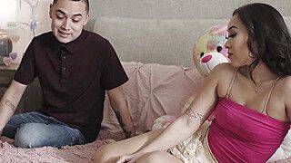 Juan Loco - Kimmy Kimm - I dare my hot stepcousin to suck my cock - ah-me.com