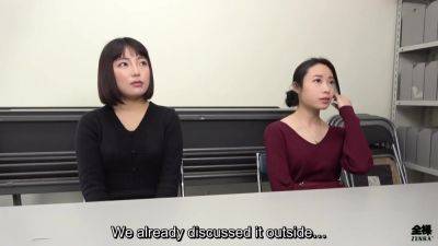 Japanese wives are asked if they prefer big dongs or threesomes - hotmovs.com - Japan