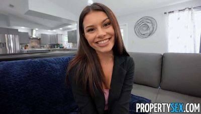 Sexy Latina Real Estate Agent Fucks Boss Hard at Open House - Reyna DeLaCruz - porntry.com