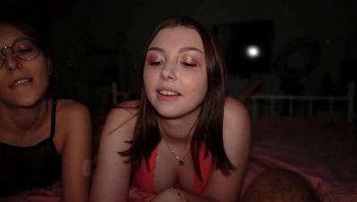 Hot Threesome Action with July Koyce - Blowjob, Doggystyle & More! - veryfreeporn.com
