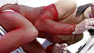 Short Hair Teen Fucked at Gloryhole - ah-me.com