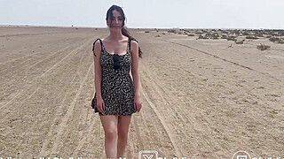 Little French girl hard libertine gets fucked at the naturist beach fucked by a big cock Cap d'Agde - ah-me.com - France