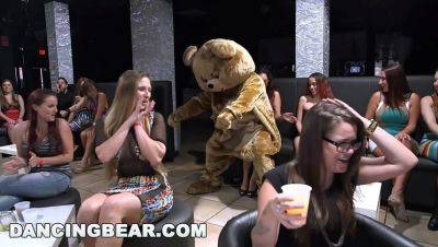 J Mac - J Mac Fucks Wild Party Girls with His Huge Cock - Dancing Bear Orgy - porntry.com