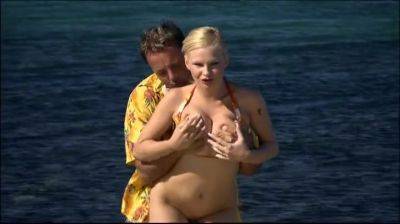 Busty Tarra Is Getting Fucked Right on the Beach out in the Open - Private Porn Sex Videos - hotmovs.com