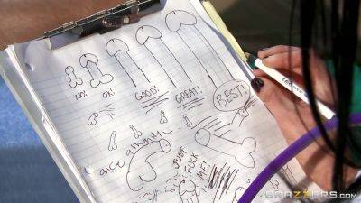 The Insomniac Sucker With Johnny Sins, Audrey Bitoni - Brazzers - hotmovs.com