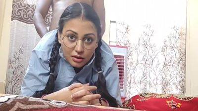 Stepbrother Left His Stepsister - desi-porntube.com - India