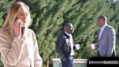 2 Bbcs Convince Angelika Grays To Stay Home - hotmovs.com