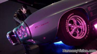 Glamour bitches sharing a thick cock - HarmonyVision - hotmovs.com