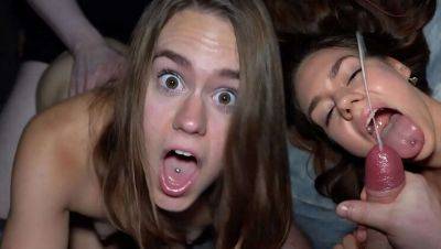 Petite Teen Leria Glow Gets Rough Doggystyle Fuck - Creampie & Facial - Homemade Russian Slut - porntry.com - Russia