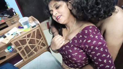 Vaishnavy Mallu Couple Hot Saree Removal - Boobs Kiss, Ass Licking, and Hard Fuck in Bedroom - xxxfiles.com - India