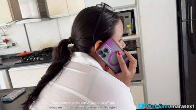 Happy Ending - Latina Boss With Big Ass Gives Employee A Raise By Sucking His Cock - MaRaSexx - porntry.com - India - Colombia