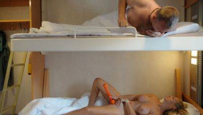 Sexy Friend Roleplay: Sharing Cabin Bunk Bed with Horny MILF - Big Tits, Cumshot & Real Orgasm - veryfreeporn.com