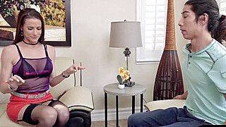 Sofie Marie - Milf Sofie Marie Fulfilled Stepson Best Friend Sex Fantasy - ah-me.com