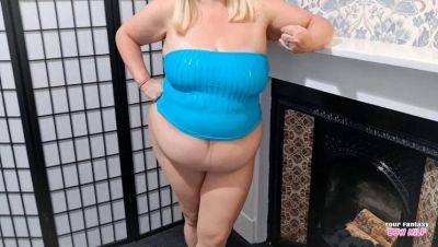 Amateur BBW Wife with Big Natural Tits - Homemade MILF Aunty Fuck - veryfreeporn.com - Britain