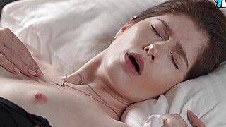 Close-up. Sensual sex of a couple in love - ah-me.com