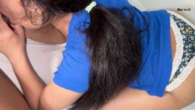 Indian Boy Hard Fucks Sri Lankan Girl - Thighjob & Creampie with Tani Nangi - xxxfiles.com - India - Philippines - Sri Lanka