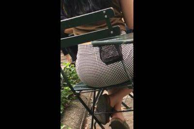 DaEbone Candid Chinese ass in the park - voyeurhit.com - China