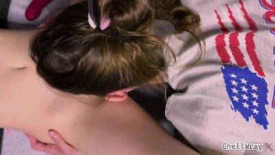 ChellWray Shaking Orgasm Fingering Lesbian Teen Skinny Homemade - veryfreeporn.com